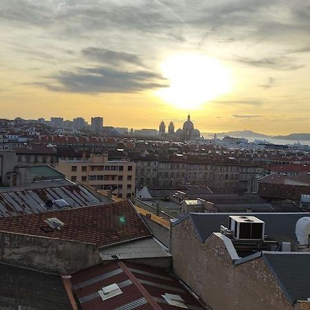 Vue Mer Et Et Notre Dame Centre Ville Avec Balcon Et Parking Марсель Экстерьер фото