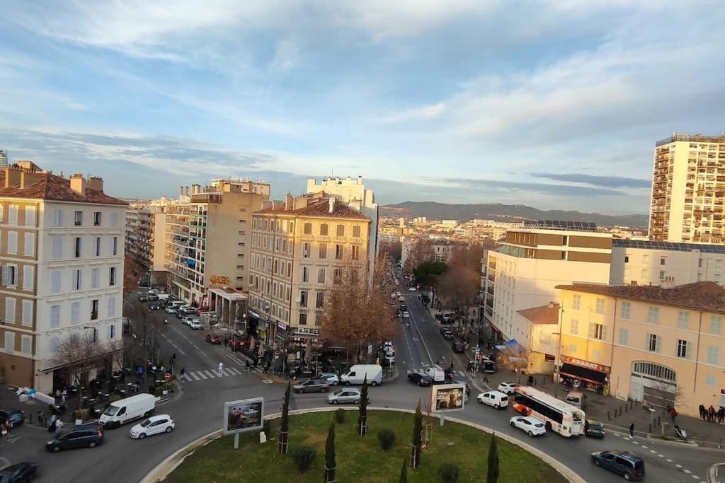 Vue Mer Et Et Notre Dame Centre Ville Avec Balcon Et Parking Марсель Экстерьер фото
