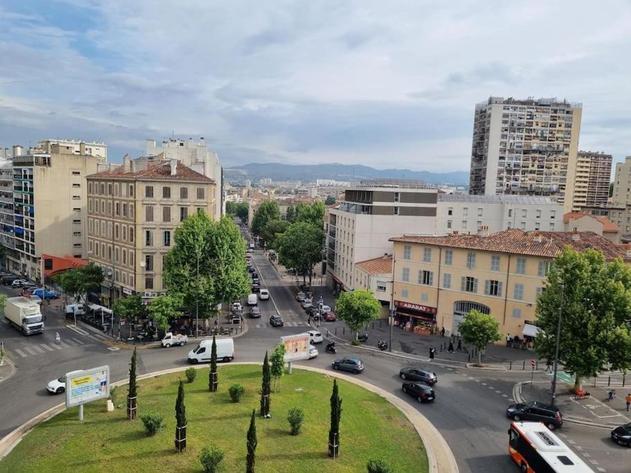 Vue Mer Et Et Notre Dame Centre Ville Avec Balcon Et Parking Марсель Экстерьер фото